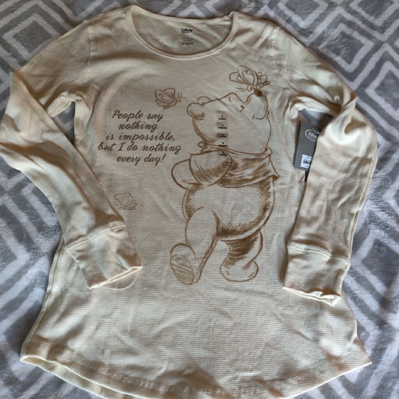 Disney Tops - Disney's Winnie the Pooh Long Sleeve T-shirt